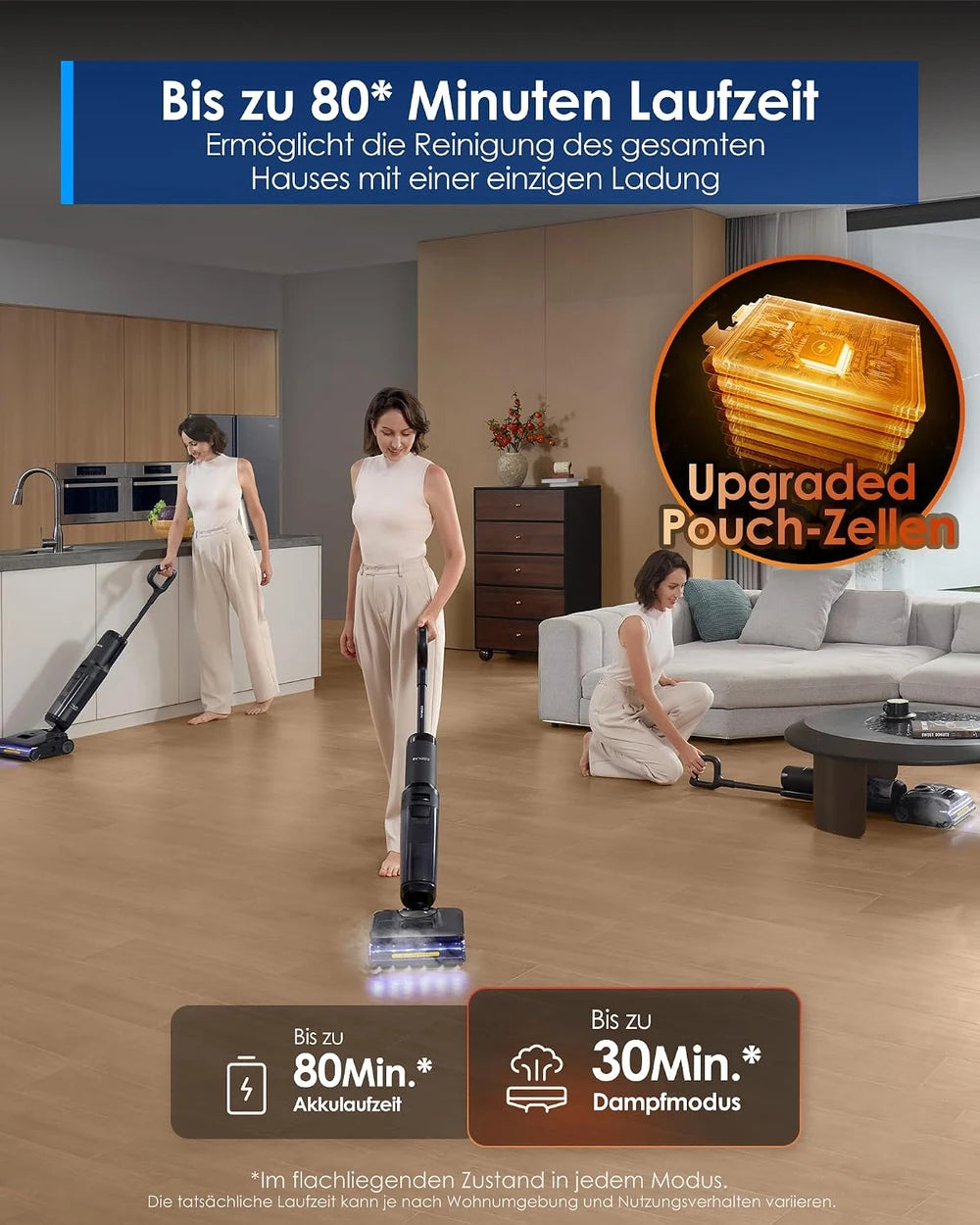 Tineco Floor ONE S7 Stretch Steam Nass-Trockensauger